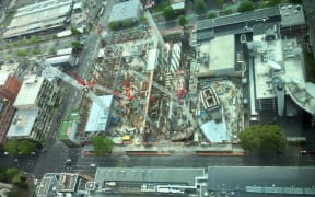 The building site for the new Sky City convention centre.
