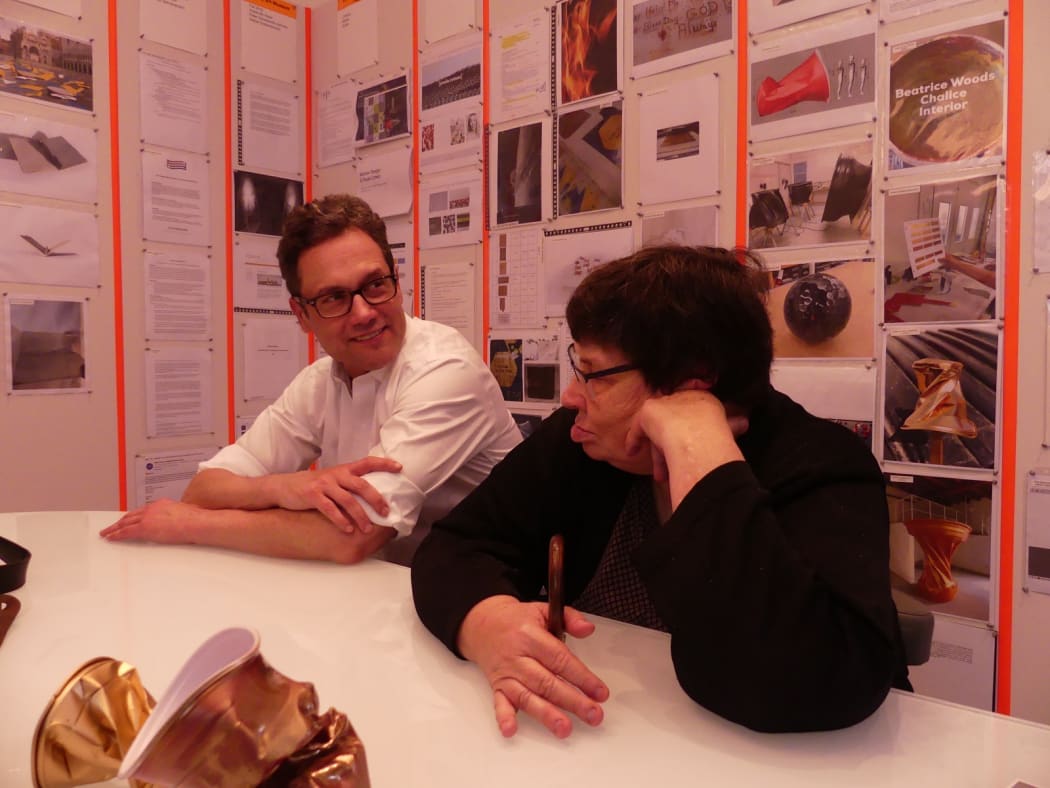 Chris Byrne and Susan Te Kahurangi King.