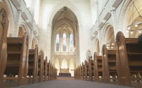 Inside St Matthew in the City, in Auckland's CBD