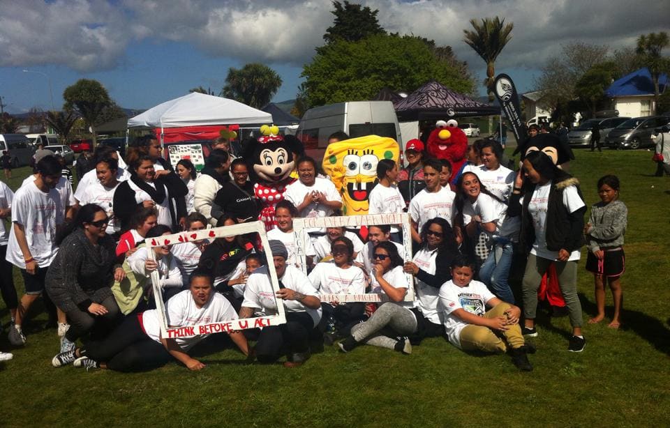 Rangatahi gather at Ratana Pa for the National Suicide Prevention Conference.
