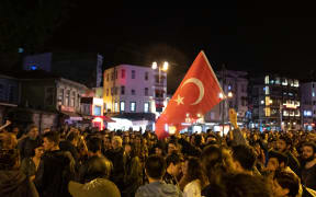 Thousands of supporters of Istanbul Mayor Ekrem Imamoglu protest the rerun of Istanbul election on May 06, 2019 in Istanbul, Turkey after Republican People's Party's (CHP) candidate Ekrem Imamoglu was apparently selected as mayor.