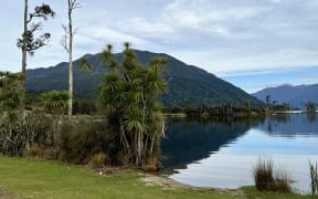 Cashmere Bay at Lake Brunner.