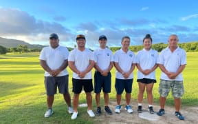 Northern Marianas Pacific Games golf team.
