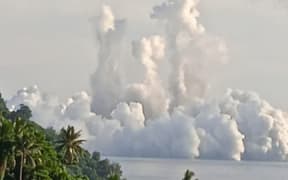 Vanuatu Meteorology and Geohazards Department's is monitoring the East Epi sub-marine volcano after an underwater eruption.