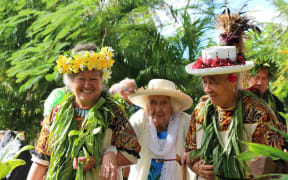 (L-R) The late Ada Rongomatane Ariki, the late Dame Margaret Karika Ariki, who passed away last year, and the current Tinomana Ariki Tokerau Munro.