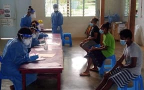 Ranwadi students get tested for Covid-19.