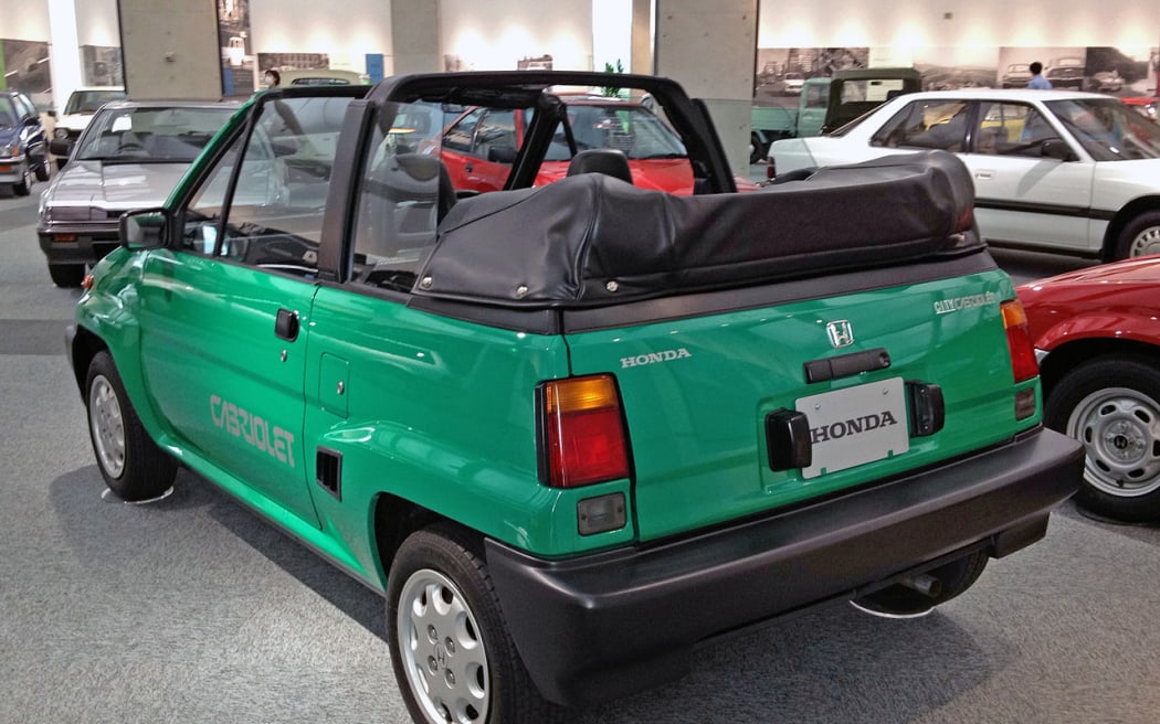Honda City Cabriolet, 1984, in the Honda collection hall at Motegi