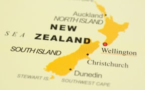 New Zealand map