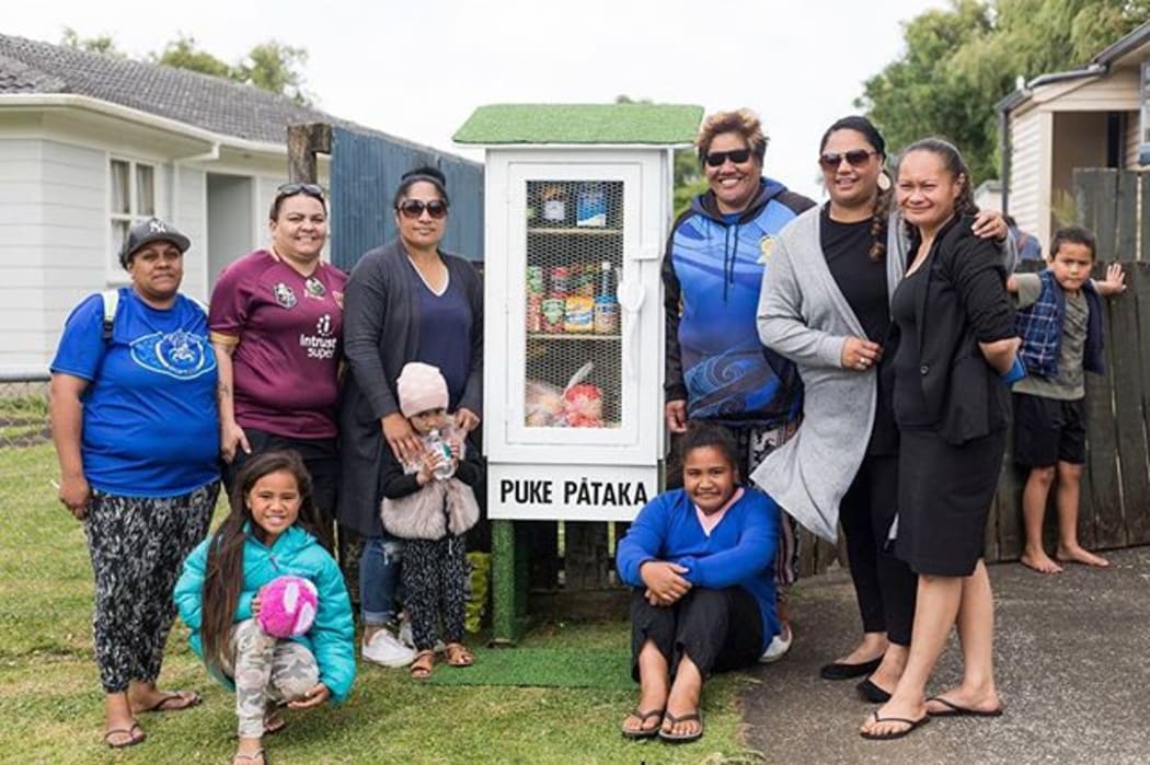 A pātaka kai in Pukekohe