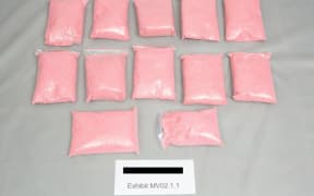 Bags of ContacNT seized during the searches.