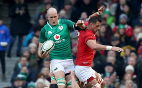 Ireland lock Devin Toner.