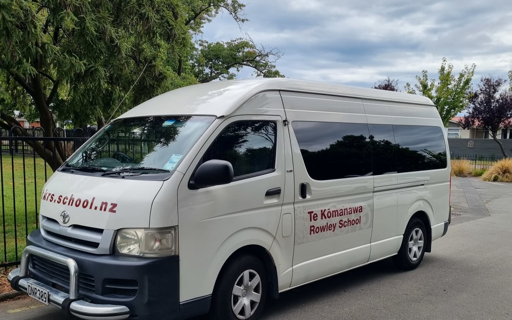 Te Kōmanawa Rowley School's van is being put to good use.