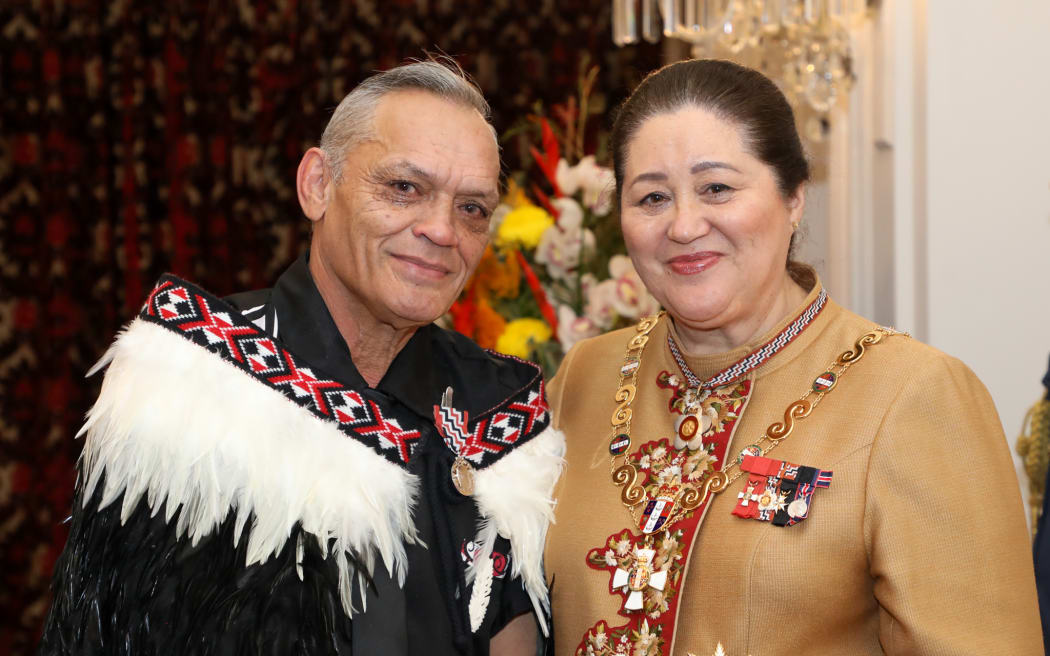 Toni Jarvis and Dame Cindy Kiro.