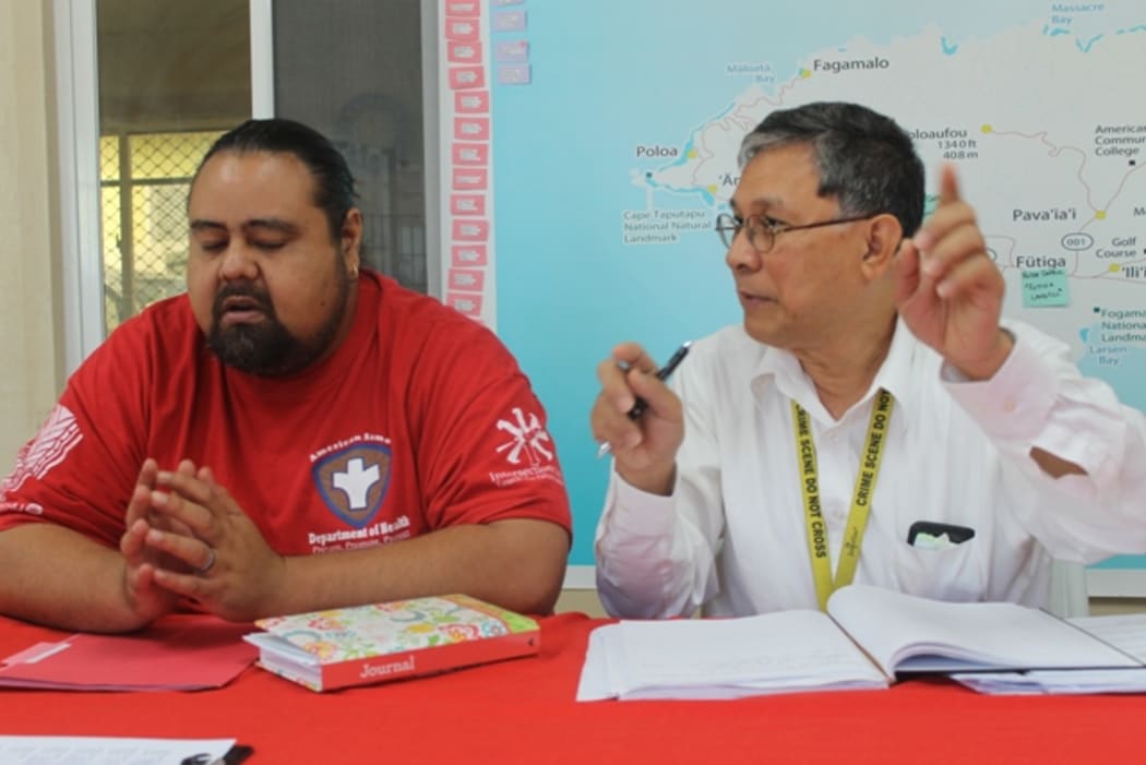 Epidemiologist Dr. Gerry Farjardo visits American Samoa