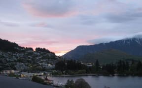 Sunrise over Queenstown