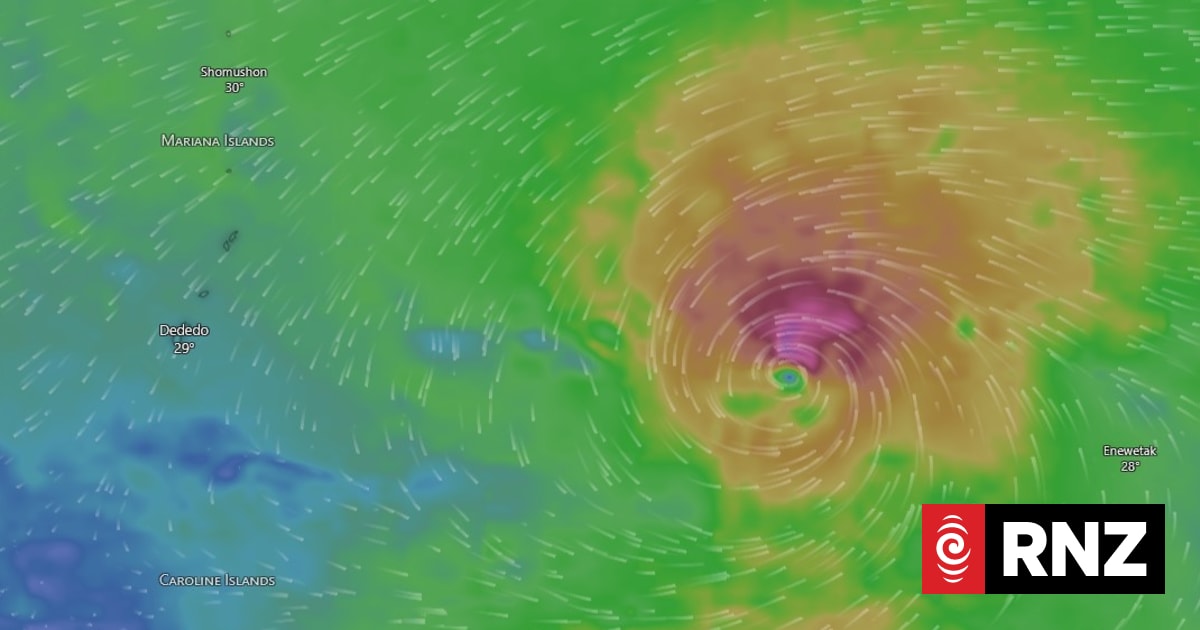 Northern Marianas warned to prepare for super typhoon Bavi