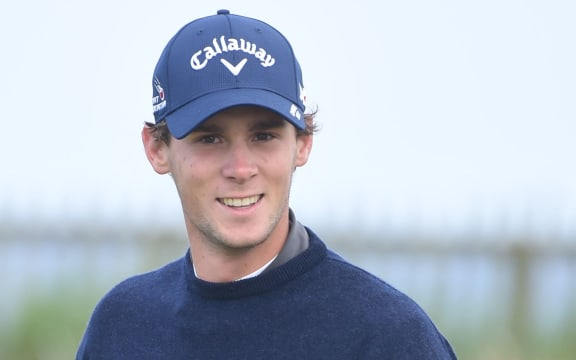 Belgian golfer Thomas Pieters.