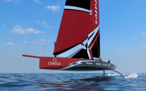 Emirates Team New Zealand concept drawings for the AC75's.