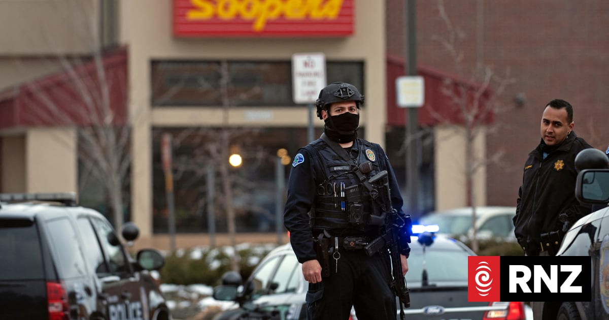 Supermarket shooting in Colorado, US: 10 people killed | RNZ