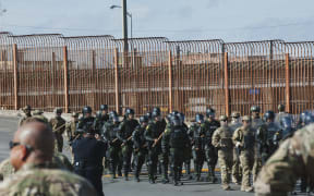 Around 4,800 US soldiers were deployed to the border with Mexico, the Pentagon announced, saying it could not give a price tag for the operation Democrats decry as political maneuvring from President Donald Trump.