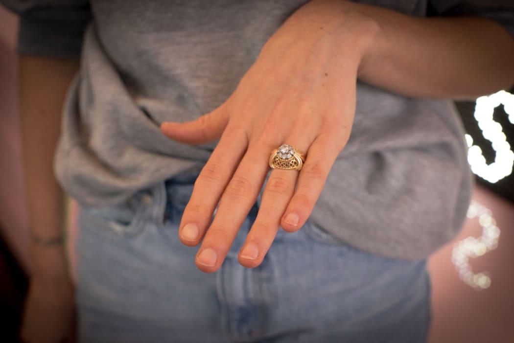 Jordan Rondel's family heirloom is something she never leaves home without.
