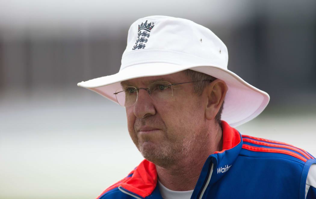 The England coach Trevor Bayliss, 2015.