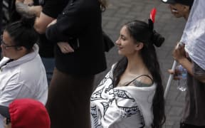 Hikoi at parliament