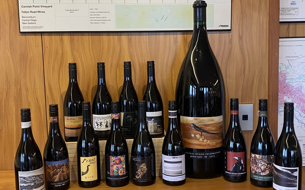 A selection of the wines which will go under the hammer this Labour Weekend.