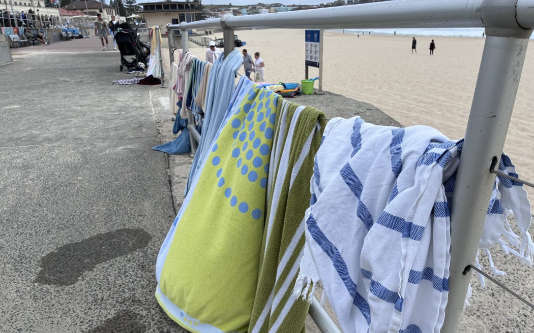 Items that were left behind at Bondi Beach following the terrorist attack which claimed 15 lives.