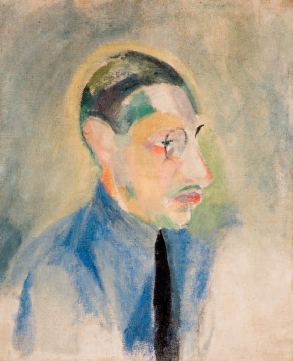 Portrait of Stravinsky by Robert Delaunay