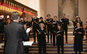 The Tudor Consort directed by Michael Stewart at the Wellington Cathedral of St. Paul