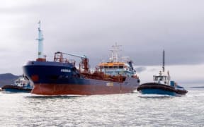Ports of Auckland's fuel tanker Awanuia