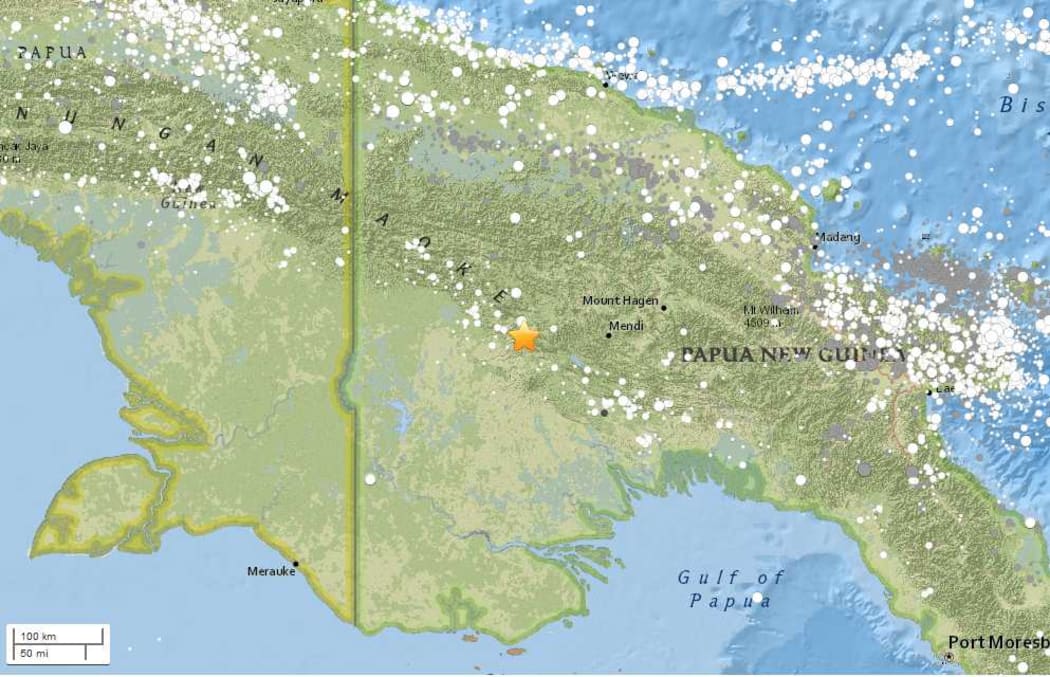 An earthquake of magnitude 7-point- 5 has struck Papua New Guinea' Southern Highlands province at 35 kilometres deep at around 4AM local time on 26 February 2018, according to the US Geological Survey.