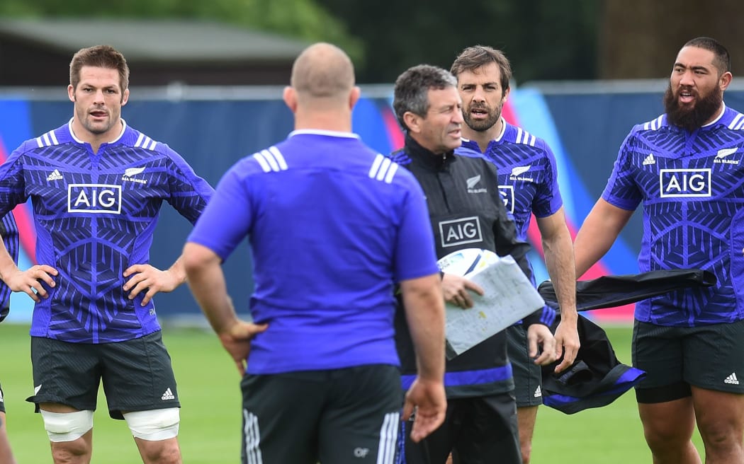 All Blacks training World Cup 2015