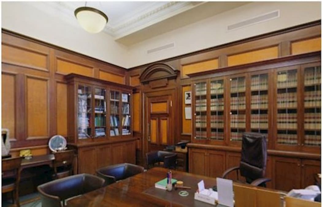 The office of the Speaker was originally the Cabinet Room and later the meeting room of the executive council before becoming the Speaker's office in 1996.
