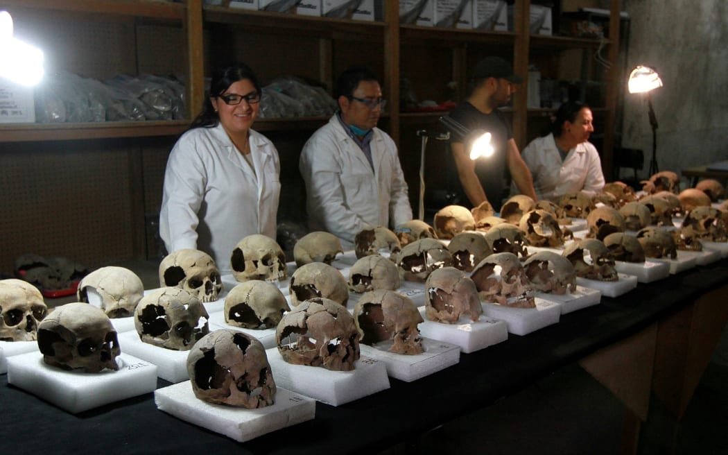 More than 650 skulls and fragments have been found.