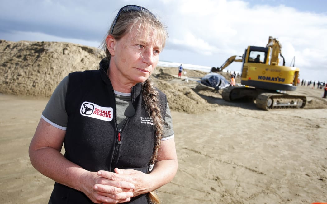 International orca specialist Dr Ingrid Visser.