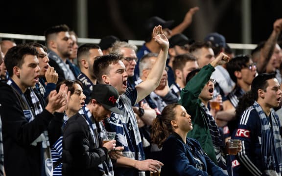 Melbourne Victory crowd.