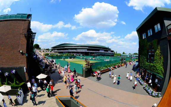 All England Lawn Tennis and Croquet Club in Wimbledon, London.