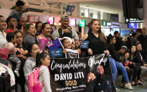David Liti's family wait for his return home to NZ