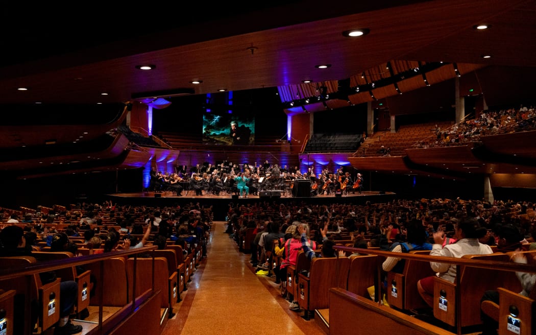 NZSO Schools Concert in the Michael Fowler Centre