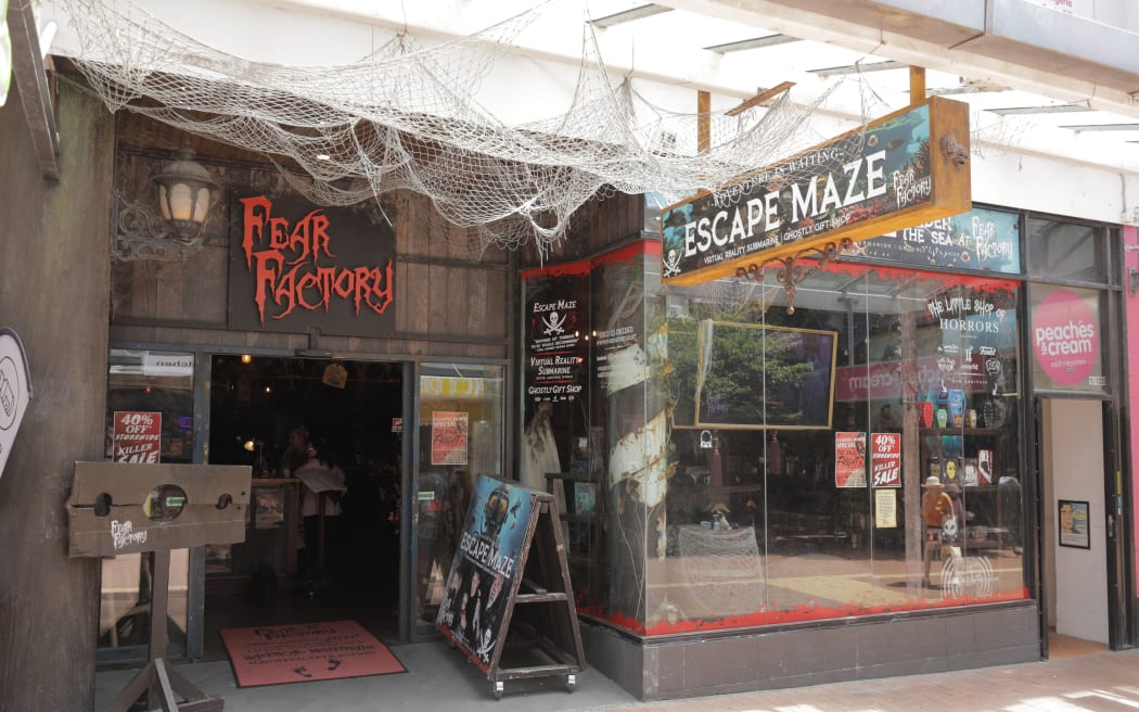 Fear Factory said a drop of visitor numbers has forced its closure in Wellington.