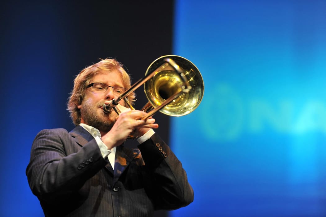 NZSO principal trombonist David Bremner