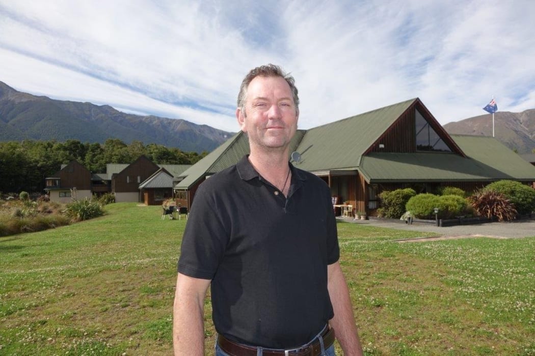 Leighton Marshall of the Alpine Lodge at St Arnaud