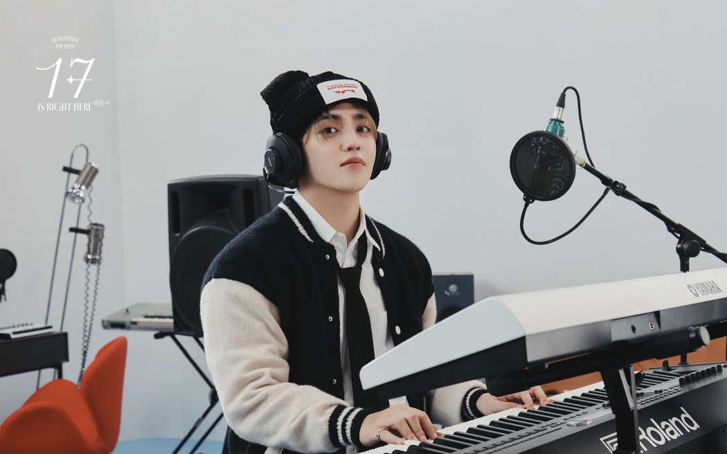 Seventeen band leader S Coups (Choi Seungcheol).
