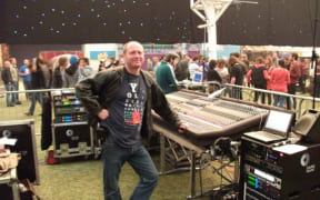 Tex Houston, creator of Tex Tone speakers.