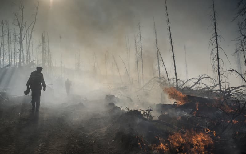 Russian army ordered to tackle massive wildfires | RNZ
