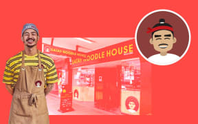 Bun Leng, owner of Satay Noodle House