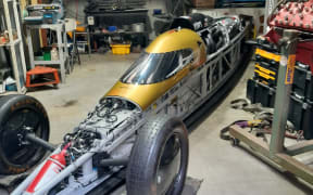 Dave Alexander has spent almost nine years building a turbo charged Lakester.