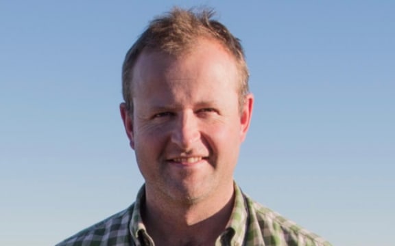 Pilot Matthew Wallis, whose helicopter crashed into Lake Wanaka.
